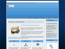 Tablet Screenshot of handyhunt.com.au